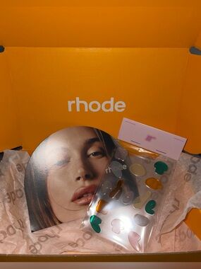 NEW - Rhode x The Biebers Limited Edition Window Clings with Original Packaging